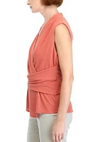 Women's V-Neck Peplum Blouse