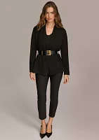 Women's Belted Sweater