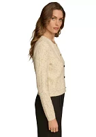 Women's Sweater Knit Button Down Cardigan