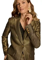 Women's Novelty One Button Suit Separate Jacket