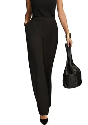 Women's Soft Suiting Wide Leg Pants