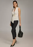 Women's Sleeveless Wrap Top