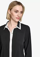 Women's Color Blocked Blouse