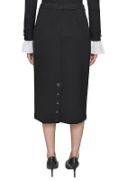 Women's Ponte Pencil Skirt