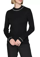 Women's Long Sleeve Crew Neck Sweater