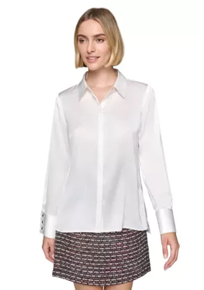 Women's Collared Blouse