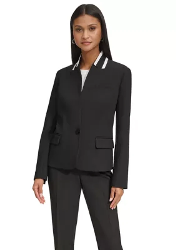 Women's Single Button Jacket