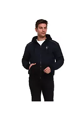 Yoki BHPC Men's Zipper Fleece Hoodie Sweatshirt Jacket