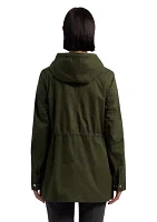 Women's Adela Cotton Canvas Rain Jacket