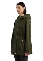 Women's Adela Cotton Canvas Rain Jacket