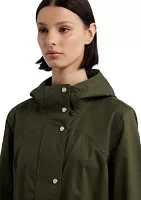 Women's Adela Cotton Canvas Rain Jacket