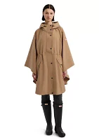 Women's Rose Rain Bonded Novelty Cape