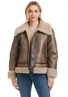 Women's Zarina Textured Sherpa Jacket