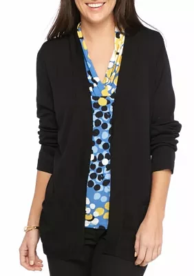 Women's Open Dual Pocket Cardigan