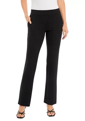 Women's Pull On Slash Pocket Trouser Pants