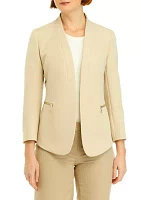 Women's Stretch Zipper Pocket Cardigan Jacket