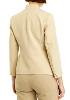 Women's Stretch Zipper Pocket Cardigan Jacket