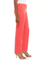 Women's Fly Front Slash Pocket Suit Pants