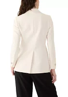 Women's Stretch One Button Notch Collar Jacket