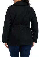 Women's Faux Wool Peacoat