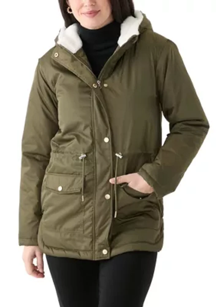 Women's Twill Anorak Jacket