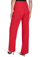 Women's Straight Leg Slash Pocket Pants