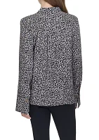 Women's Leopard Printed Top