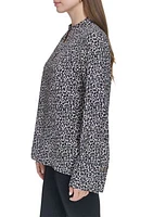 Women's Leopard Printed Top