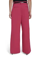 Women's Wide Leg Scuba Pants