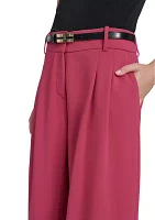 Women's Wide Leg Scuba Pants