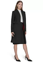 Women's Pintuck Long Jacket