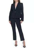 Women's One Button Blazer