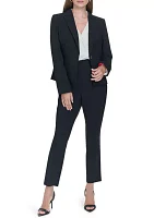 Women's One Button Blazer