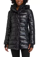 Women's Greenwich Sherpa Trimmed Puffer Coat