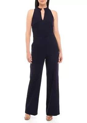 Women's Ruffle Neck Jumpsuit