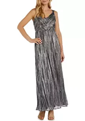 Nightway Long Shimmer Gown