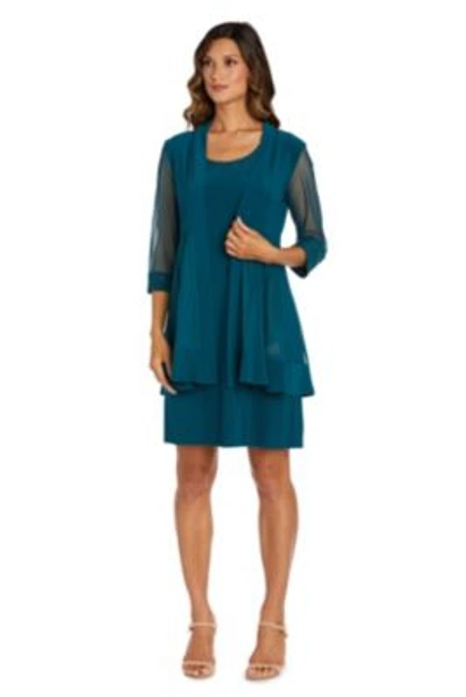 Mesh Panel Jack Dress