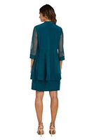 Mesh Panel Jack Dress