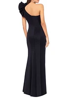 Bow Shoulder Gown