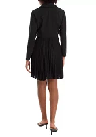 Women's Side Pleating Blazer Dress