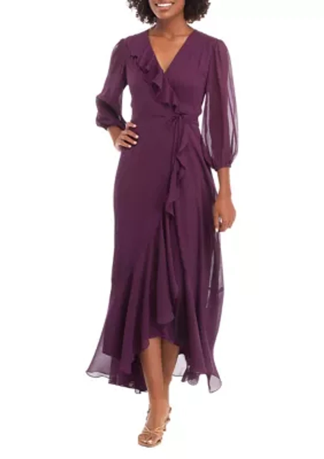 Maison Tara Women's Mesh V-Neck Fit and Flare Dress | The Summit Maison Tara Women's Mesh V-Neck Fit and Flare Dress | The Summit