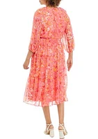 Women's Ditsy Floral Printed Dress