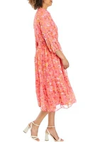 Women's Ditsy Floral Printed Dress