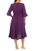 Plus Bell Sleeve Dress