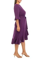 Plus Bell Sleeve Dress