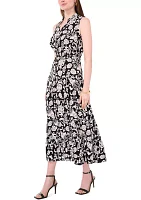 Women's Smocked Waist Tiered Maxi Dress