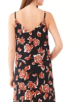 Women's Floral Printed Maxi Dress