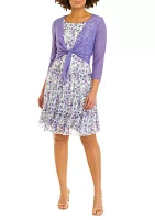 Women's Floral Jacket Dress