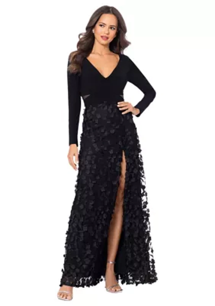 Women's Embellished Lace Gown