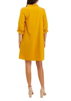 Women's Solid Shift Dress